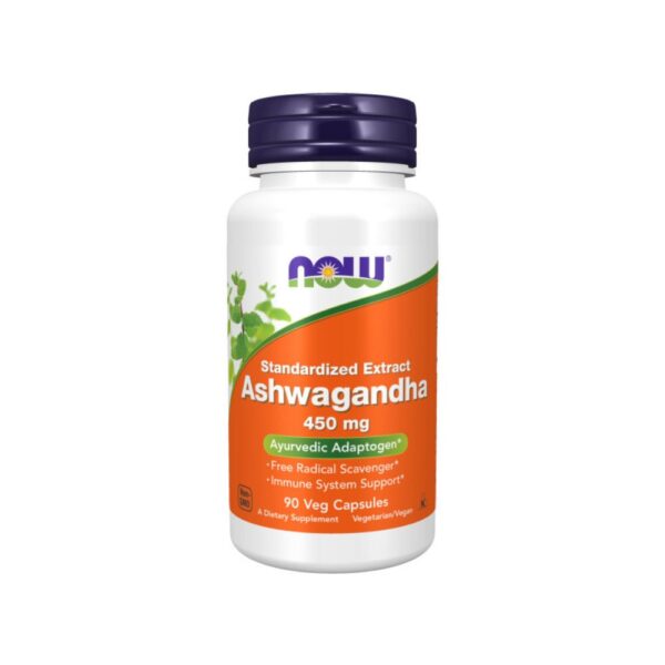Ashwagandha 450mg 90 cápsulas vegetales