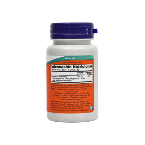 MAGNESIUM 400mg 180 VCAPS