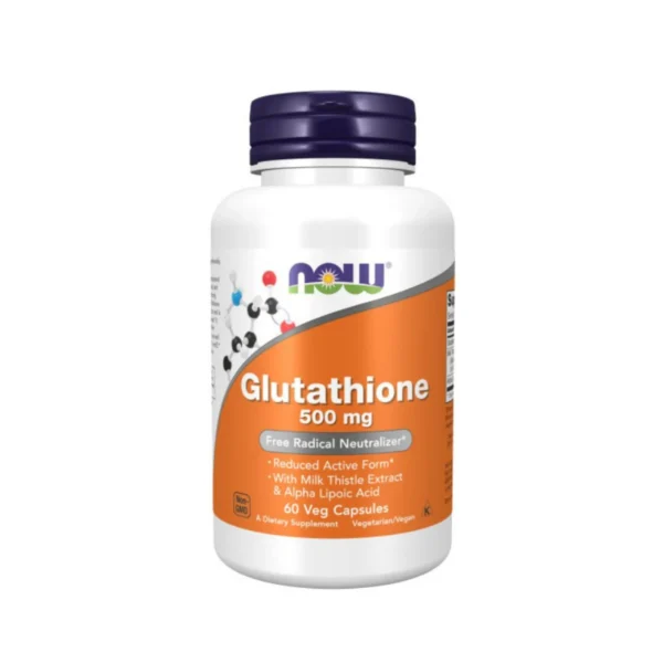 Glutathione 500mg 60 cápsulas vegetales