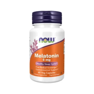 Melatonina 5mg 60 cápsulas vegetales