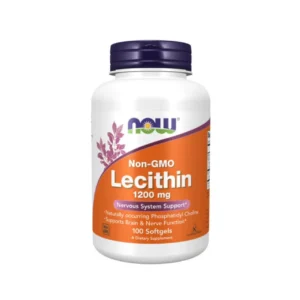 Lecithin 1200mg 100 cápsulas blandas