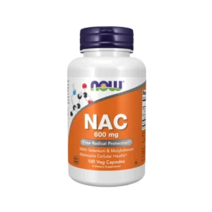 NAC-ACETYL CYSTEINE 600mg 100 VCAPS