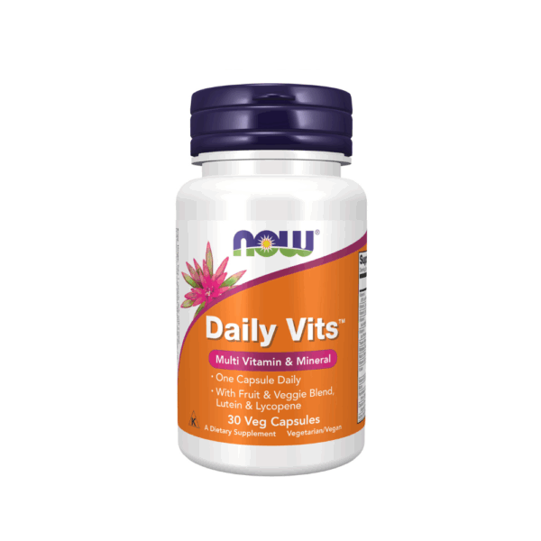 Daily Vits™ (Multivitamínico) 30 cápsulas vegetales