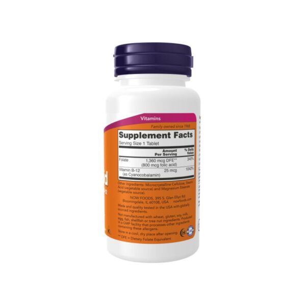 ACIDO FOLICO 800mcg 250 TABS(FOLIC ACID)