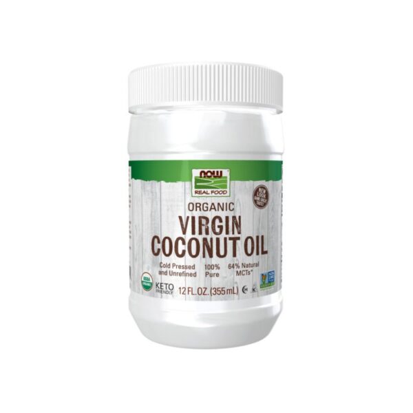 Aceite de Coco Orgánico Virgen 12 OZ. (355 mL)